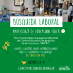 Ofertas laborales para profesores de educación física