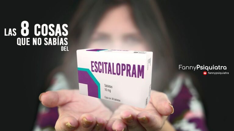 Opiniones positivas respaldan eficacia de Escitalopram