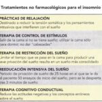 Optimización del tratamiento del trastorno del sueño no REM