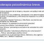 Optimización duración y frecuencia terapia psicodinámica