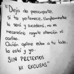 Pensamientos de un hombre cuando dejas de escribirle