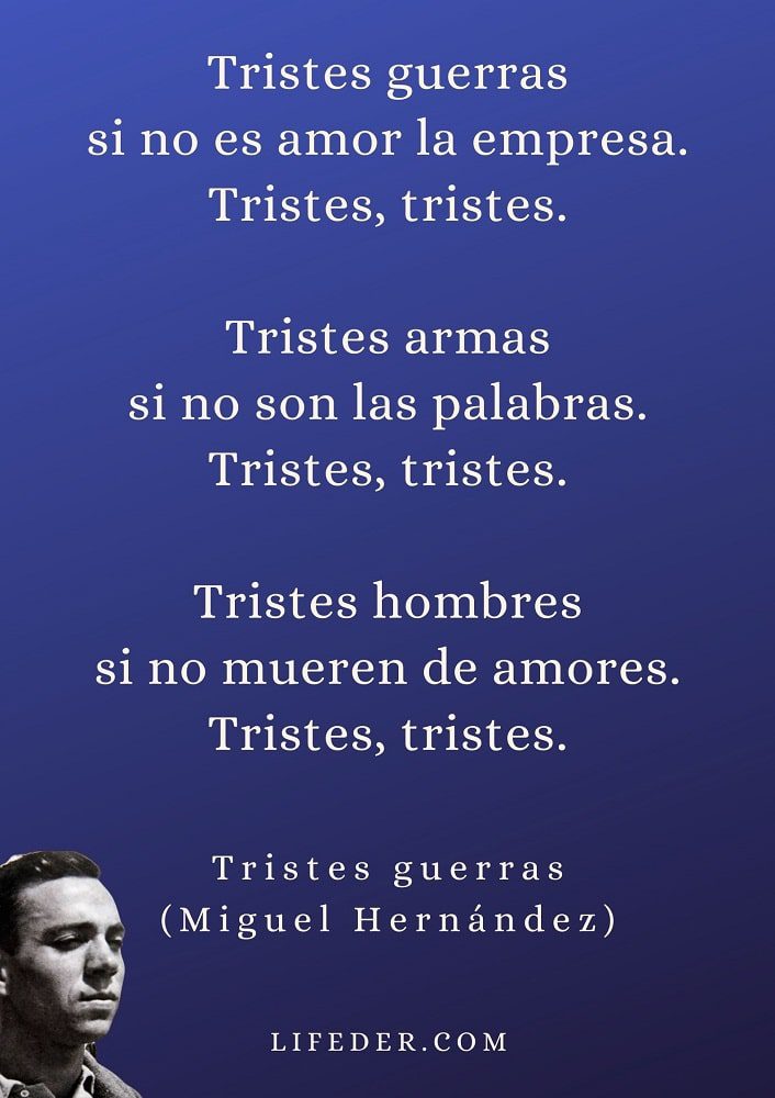 Poemas tristes cortos con autor y título