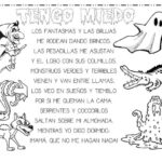Poesía de miedo divertida y emocionante para niños