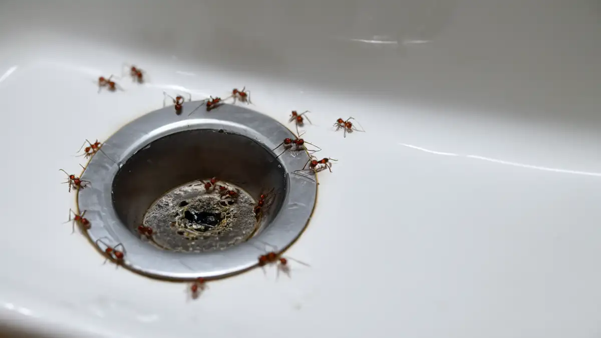 ¿Por qué hay hormigas en el baño?