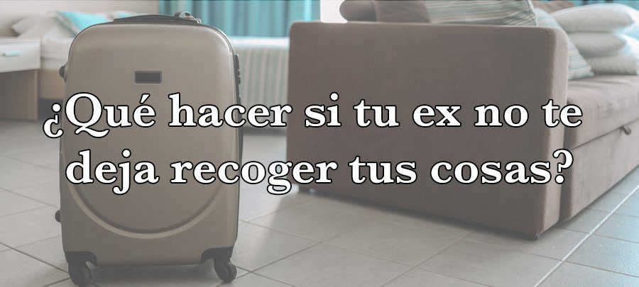 Por qué no recoge sus pertenencias?
