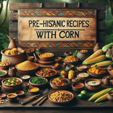 Recetas prehispánicas de maíz Sabores ancestrales