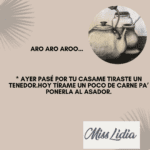 Relaciones gauchescas al estilo aro aro