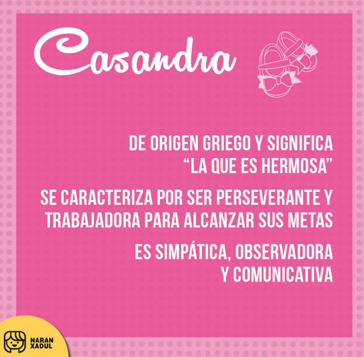 Significado del nombre Casandra Origen y simbolismo