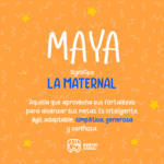 Significado del nombre en Maya