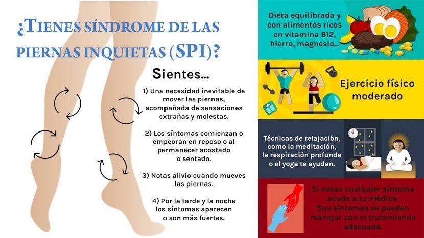 Terapia conductual eficaz para síndrome de piernas inquietas