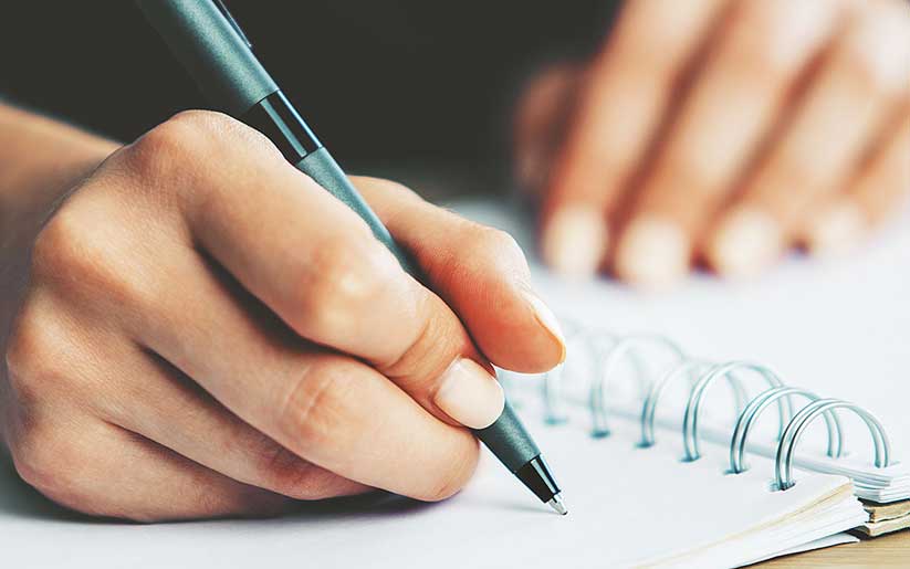 Terapia de escritura Solución efectiva para el estrés