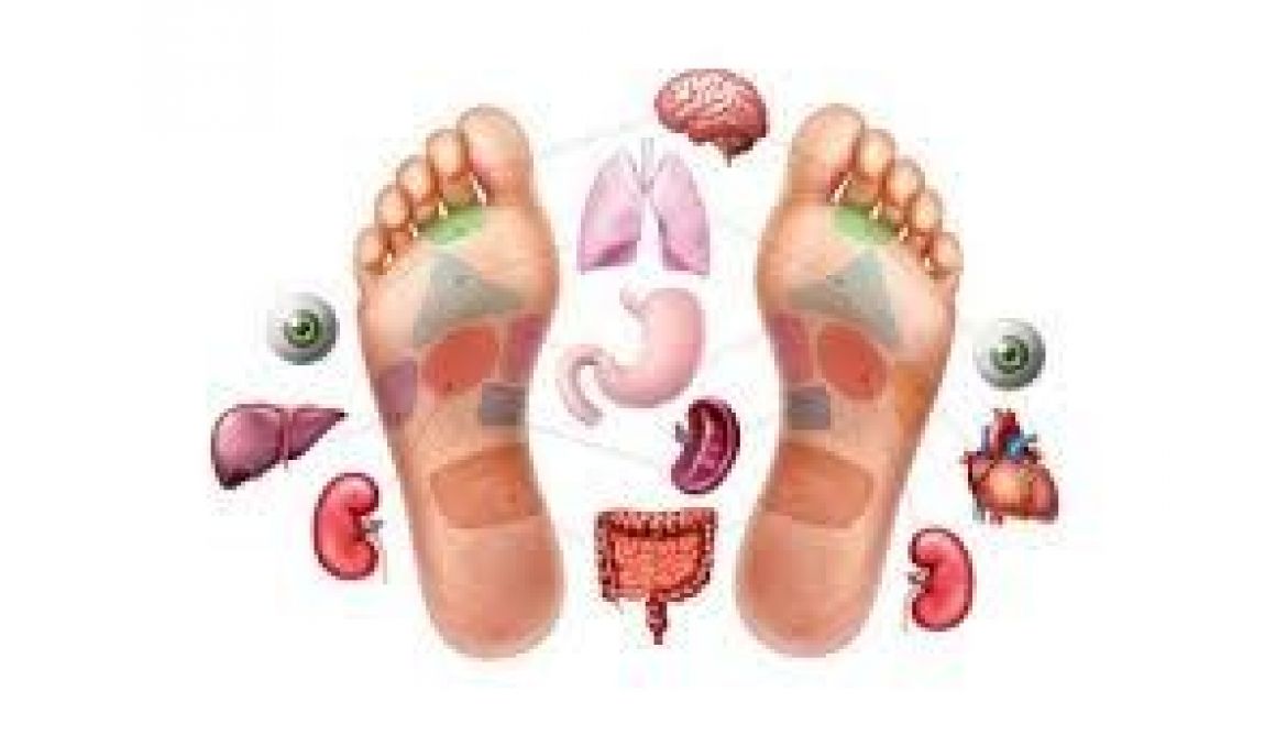 Terapia de reflexología para aliviar el estrés