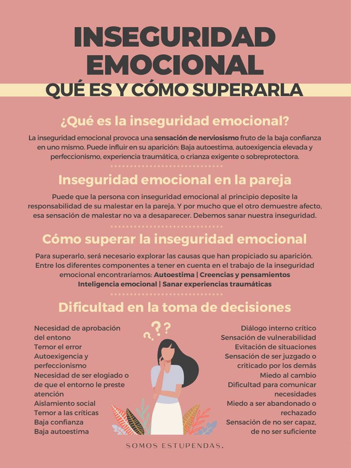 Terapia eficaz para superar inseguridades