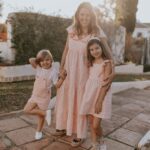 Vestidos a juego para madre e hija Estilo en armonía