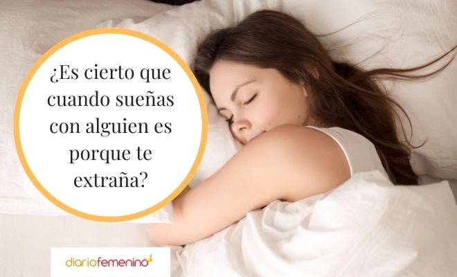 Vínculo poderoso Si sueñas con alguien esa persona también