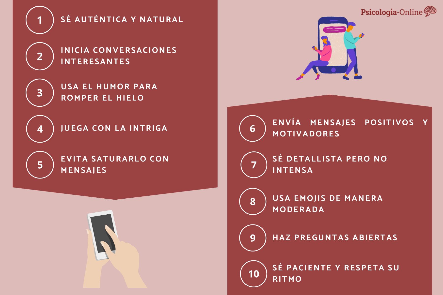 10 técnicas para enloquecer a un hombre por WhatsApp