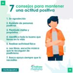 Actitud positiva en la concepción Consejos útiles