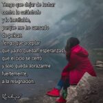 Agotamiento en la lucha frases desgarradoras
