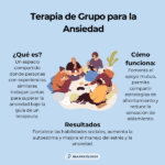 Beneficios de la terapia de grupo para ansiedad y estrés
