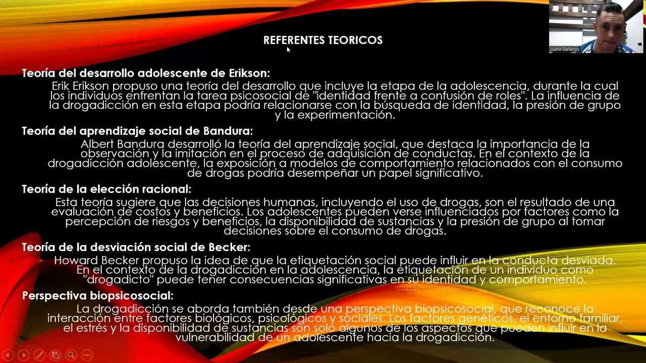 Conducta desviada en el consumo de drogas perspectiva crítica