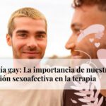 Construyendo un futuro juntos Pareja gay en terapia