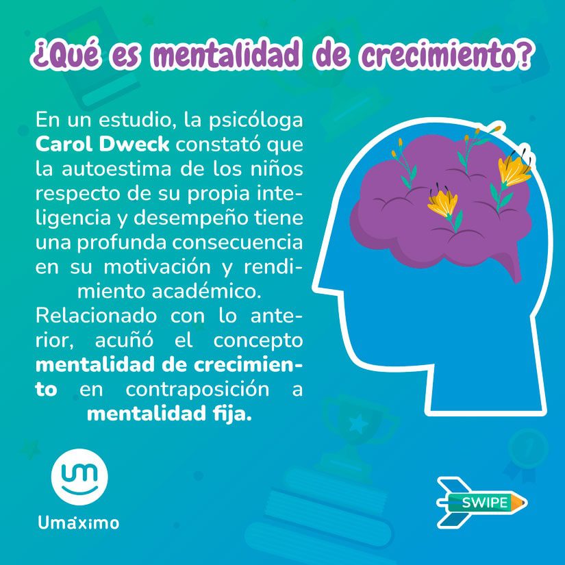 Desarrolla mentalidad de crecimiento para aumentar autoeficacia