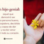 Frases de orgullo para hijo amado