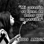 Frases en memoria de una amiga querida y fallecida