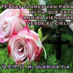 Frases para mi querida tía fallecida