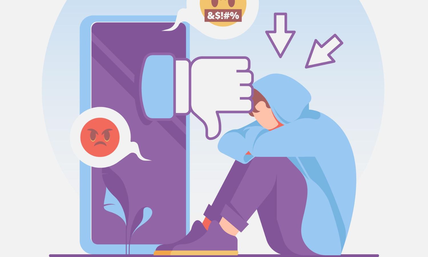 Impacto de la agresividad en redes sociales