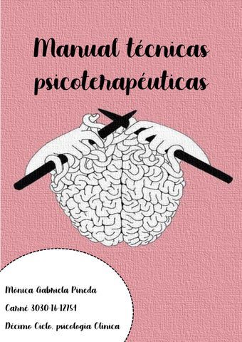 Intervención psicológica Métodos eficientes y concisos
