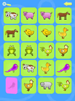 Juegos de memoria para niños de 3 a 6 años