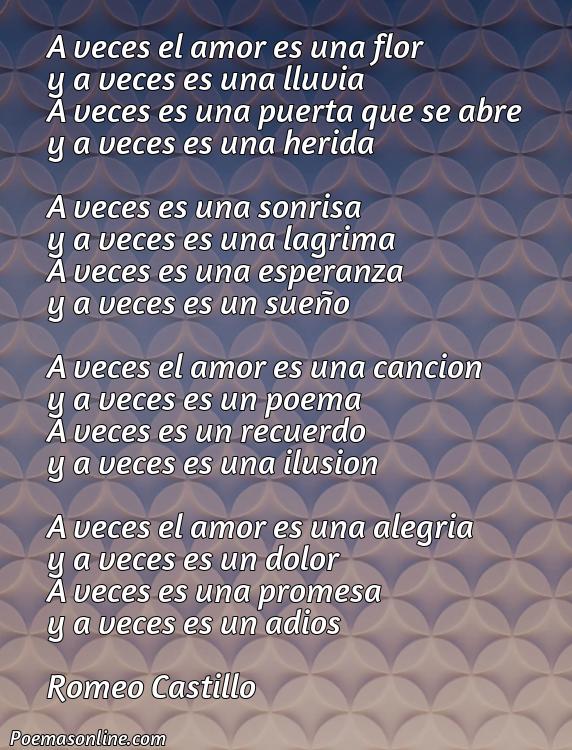 La belleza de cuatro estrofas poesía breve