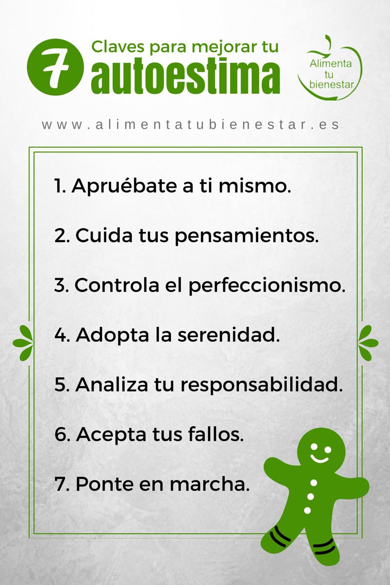 Mejora tu autoestima y apruébate a ti mismo