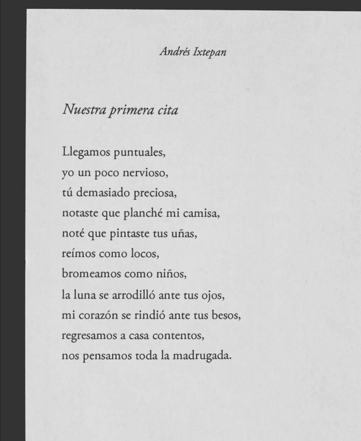 Pensamientos de un hombre tras la primera cita