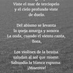 Poemas de desamor por Rubén Darío