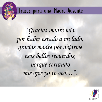 Recuerdo eterno de una madre ausente