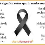Significado de soñar con la muerte de tu madre