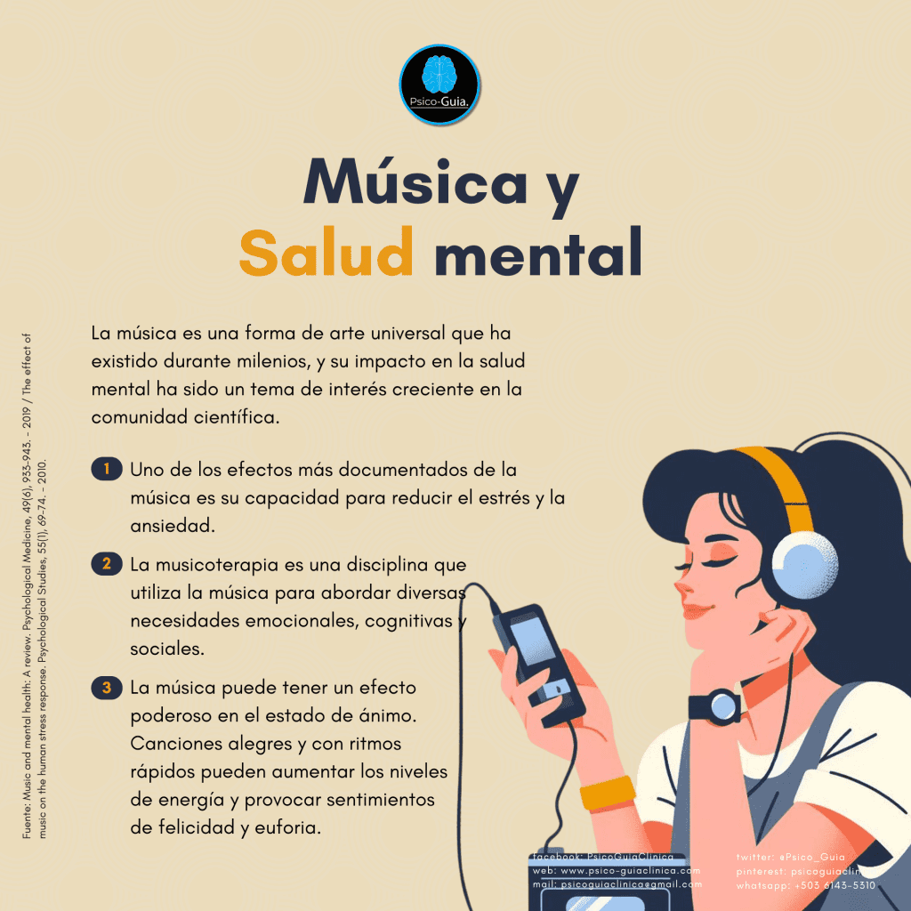 Terapia musical para trastornos del estado de ánimo