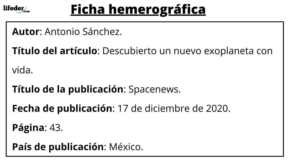 Titulo corto Resumen Hemerográfico